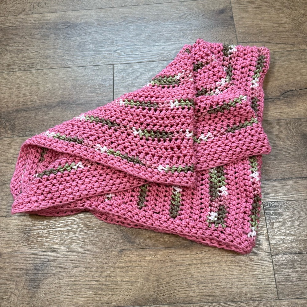 HANDMADE afghan crochet blanket‎